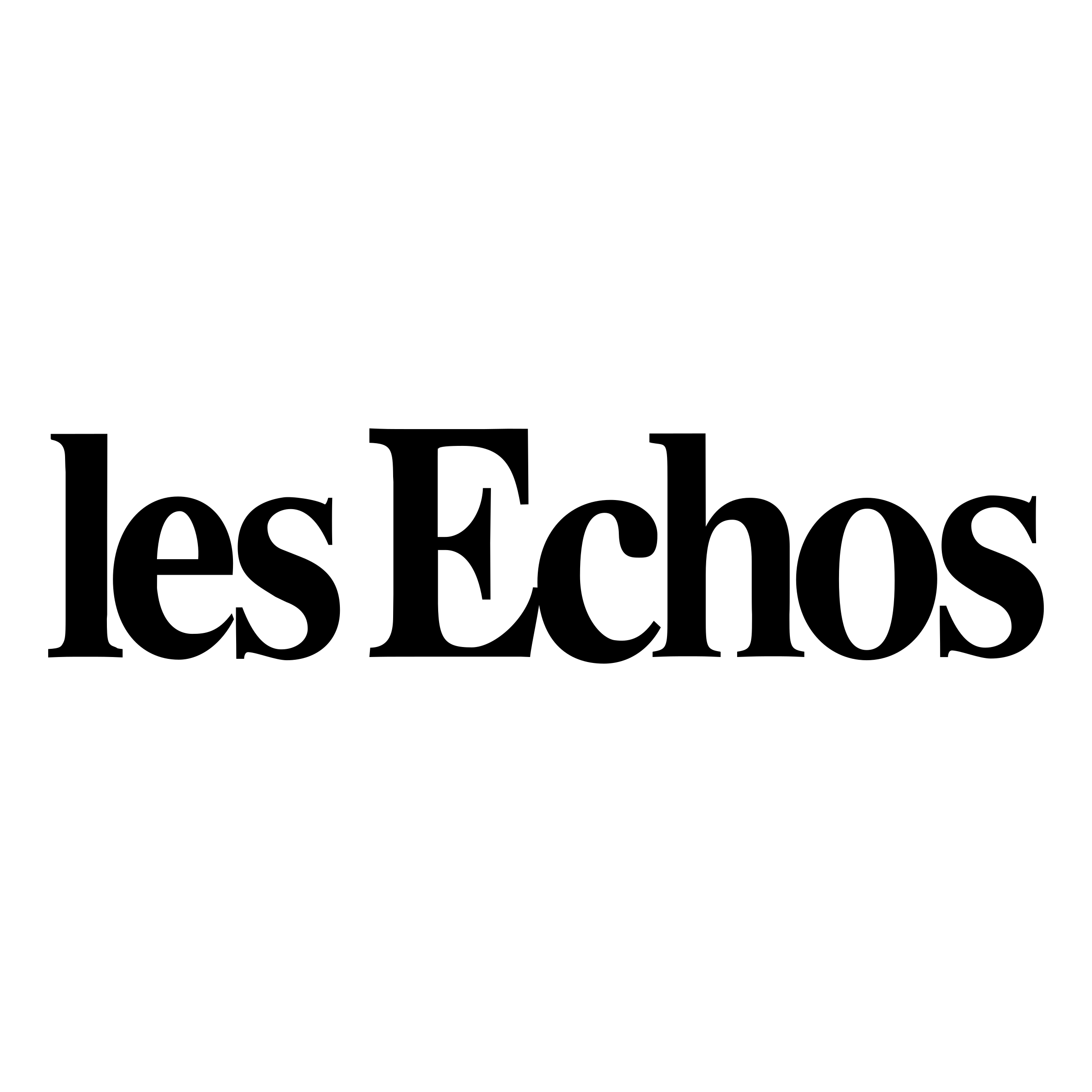 Les Echos Logo Png Transparent
